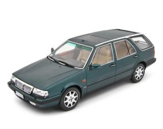 Lancia Thema Station Wagon T.D. 1988-92 Blu Petroli Met. Laudoracing 1:18 Resinemodell (Türen, Motorhaube... nicht zu öffnen!)